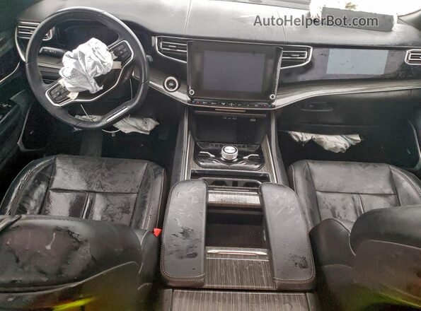 1C4SJVDT4NS106910 2022 JEEP WAGONEER Белый Вид панели приборов