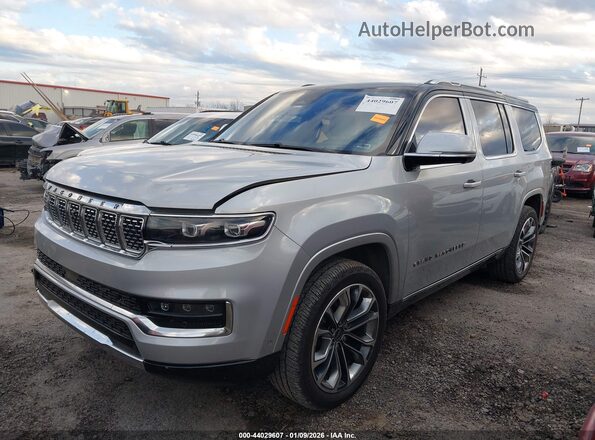 1C4SJVGJ2NS116328 2022 JEEP GRAND WAGONEER Silver Przód lewy