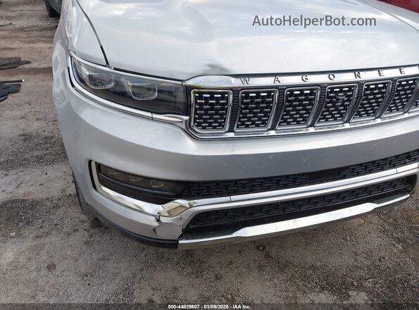 1C4SJVGJ2NS116328 2022 JEEP GRAND WAGONEER Silver Widok z przodu