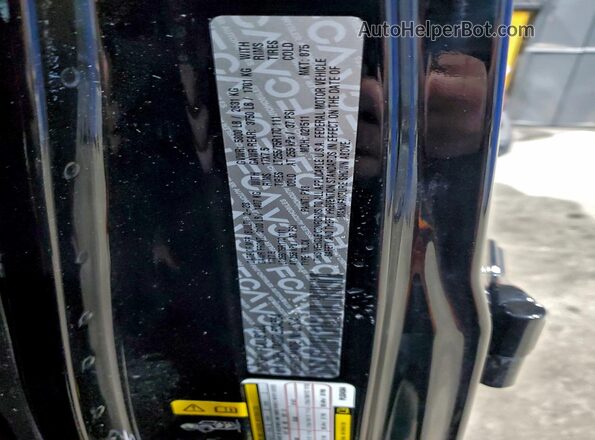 1C6HJTAG0PL534564 2023 JEEP GLADIATOR Black Vista de la etiqueta del VIN