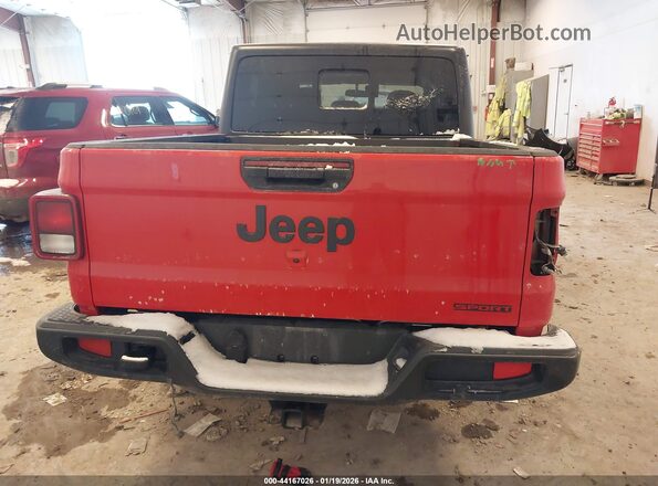 1C6HJTAG5ML503838 2021 JEEP GLADIATOR Красный 
