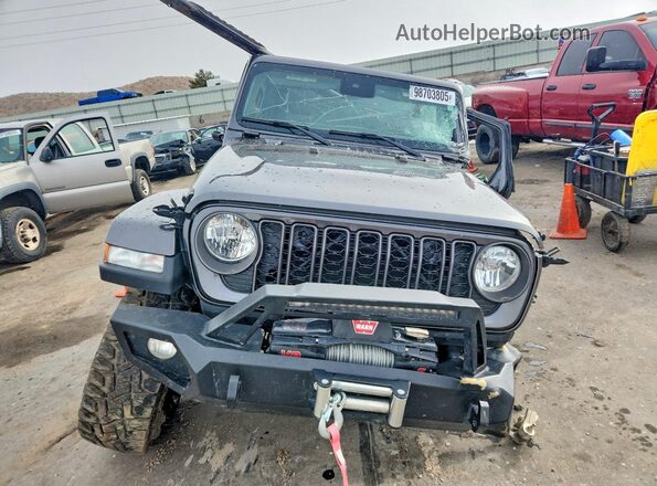 1C6HJTAG5RL128170 2024 JEEP GLADIATOR Угольный Вид спереди