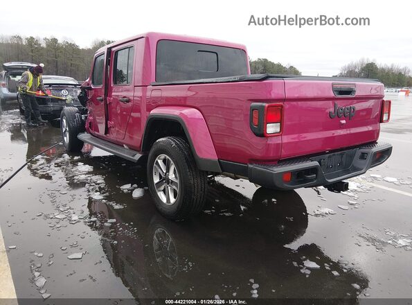 1C6HJTAG5RL128217 2024 JEEP GLADIATOR Розовый Задняя левая четверть