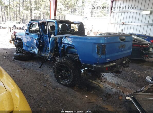 1C6HJTAG7RL102878 2024 JEEP GLADIATOR Синий Задняя левая четверть
