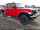 2021 Jeep Gladiator California Edition 4x4 Red vin: 1C6HJTAG8ML581546