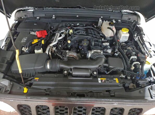 1C6HJTAG8PL577663 2023 JEEP GLADIATOR Charcoal Вид задньої частини салону