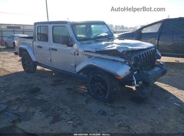 1C6HJTAG9PL517469 2023 JEEP GLADIATOR Silver Front right