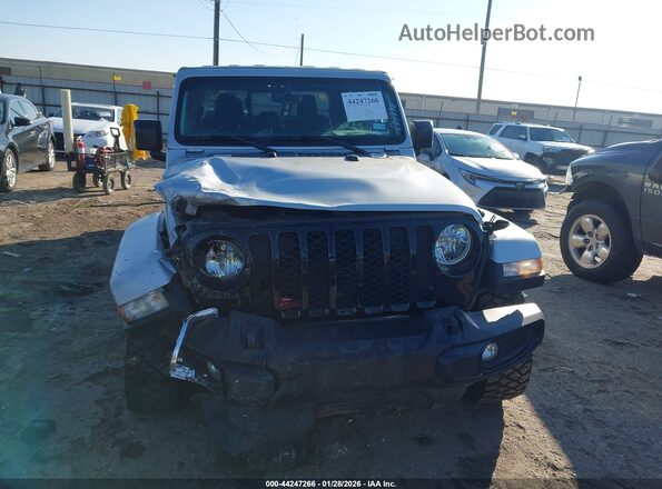 1C6HJTAG9PL517469 2023 JEEP GLADIATOR Silver Instrument cluster view
