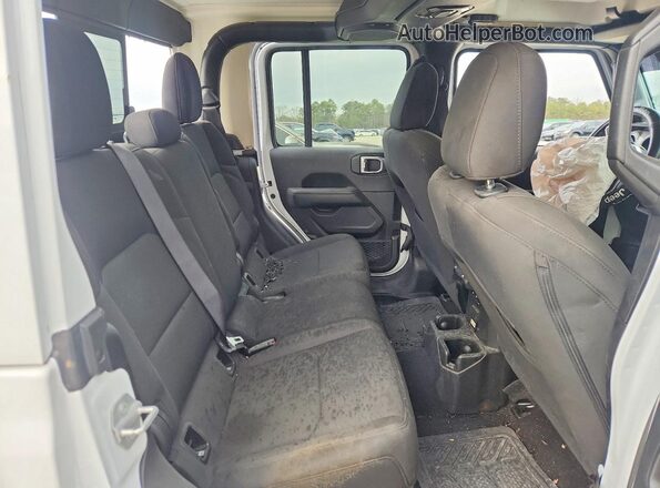 1C6HJTFG3PL507268 2023 JEEP GLADIATOR Белый Вид задних сидений