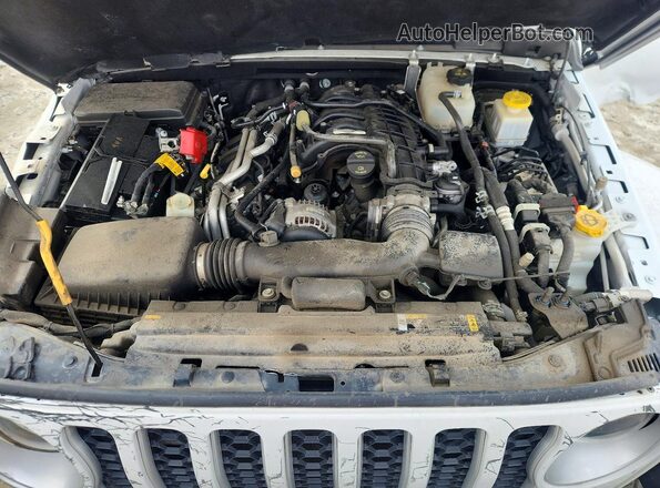 1C6HJTFG3PL507268 2023 JEEP GLADIATOR Белый Вид задней части салона