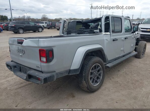 1C6HJTFG4PL532194 2023 JEEP GLADIATOR Silver Trasero derecho
