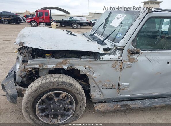 1C6HJTFG4PL532194 2023 JEEP GLADIATOR Silver Vista frontal