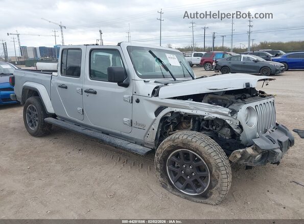 1C6HJTFG4PL532194 2023 JEEP GLADIATOR Silver Delantero derecho