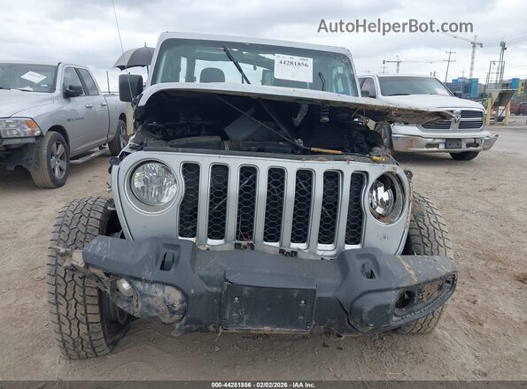 1C6HJTFG4PL532194 2023 JEEP GLADIATOR Silver Vista del cuadro de instrumentos