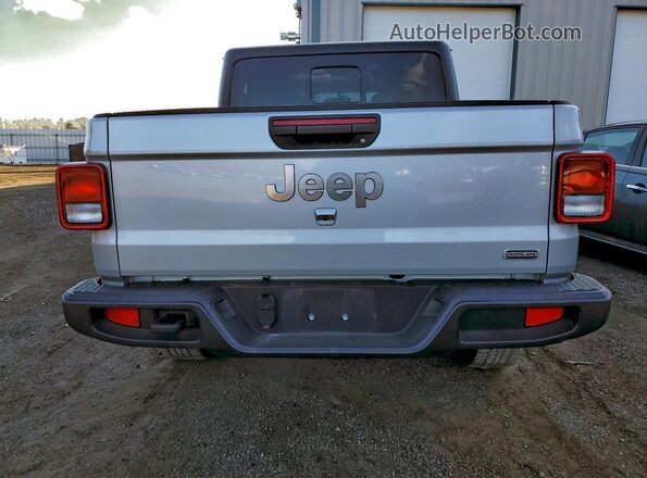 1C6HJTFG7PL564248 2023 JEEP GLADIATOR Silver Widok z tyłu