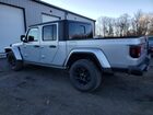 2023 Jeep Gladiator Overland Silver vin: 1C6HJTFG7PL564248 Damage: Left Qtr Flare, Chipped, 2