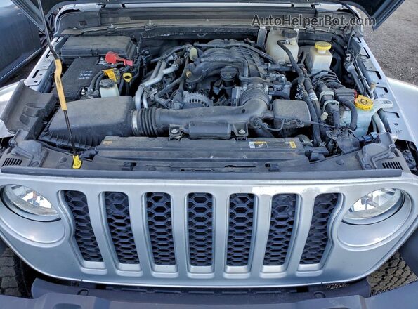 1C6HJTFG7PL564248 2023 JEEP GLADIATOR Silver Widok wnętrza z tyłu