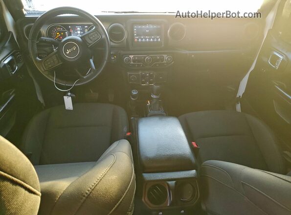 1C6JJTAG2ML575467 2021 JEEP GLADIATOR White Vista del salpicadero