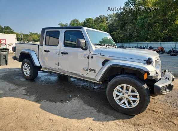 1C6JJTAG8PL565515 2023 JEEP GLADIATOR Silver Przód prawy