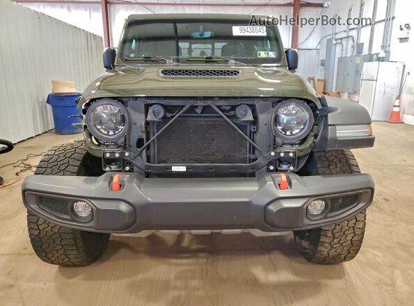 1C6JJTEG5PL569614 2023 JEEP GLADIATOR Зеленый Вид спереди