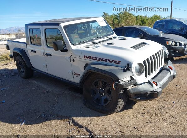1C6JJTEG7ML596311 2021 JEEP GLADIATOR Белый Вид спереди
