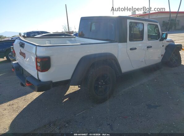1C6JJTEG7ML596311 2021 JEEP GLADIATOR Белый Задняя правая четверть