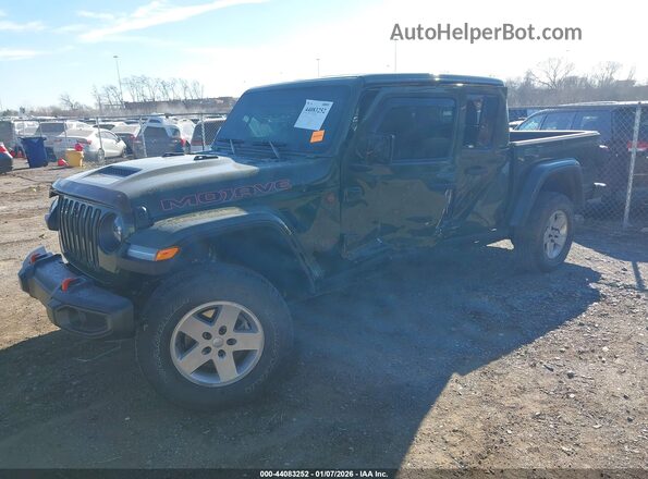 1C6JJTEGXPL583430 2023 JEEP GLADIATOR Зеленый Передняя левая четверть