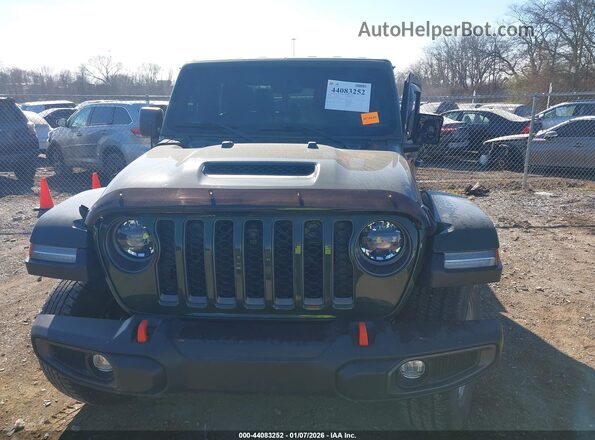 1C6JJTEGXPL583430 2023 JEEP GLADIATOR Зеленый Вид щитка приборов