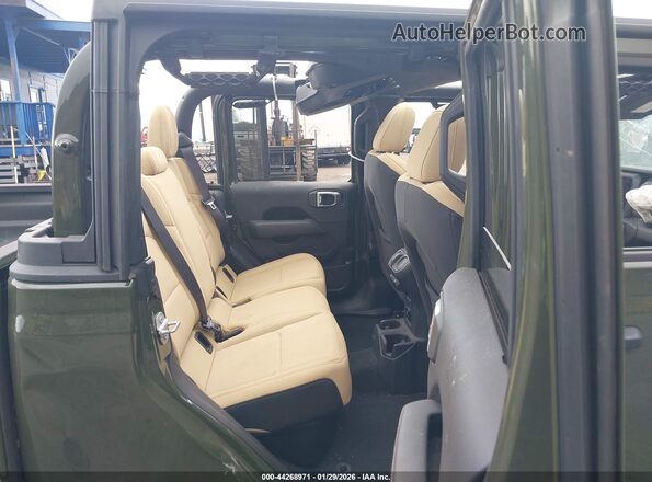1C6JJTFM0PL519935 2023 JEEP GLADIATOR Зеленый Вид наклейки с VIN-кодом