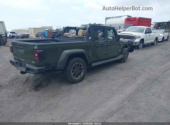 1C6JJTFM0PL519935 2023 JEEP GLADIATOR Зеленый Задняя правая четверть