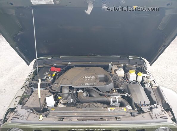 1C6JJTFM0PL519935 2023 JEEP GLADIATOR Зеленый Вид сзади