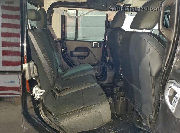 1C6PJTAG3SL509906 2025 JEEP GLADIATOR Black Vista de los asientos traseros