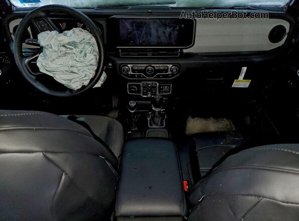 1C6PJTAG3SL509906 2025 JEEP GLADIATOR Black Vista del salpicadero