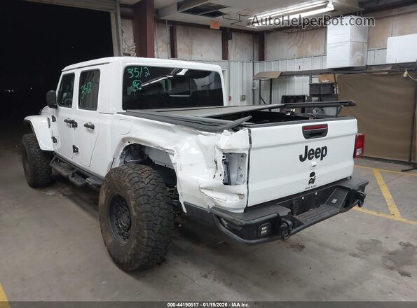 1C6PJTAG4SL505220 2025 JEEP GLADIATOR Белый Задняя левая четверть