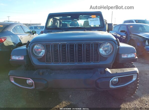 1C6PJTAG8SL507634 2025 JEEP GLADIATOR Gray Вид щитка приладів