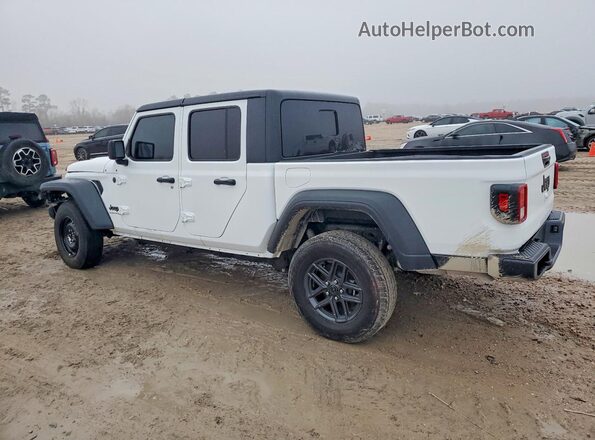 1C6PJTAG8SL508105 2025 JEEP GLADIATOR White Задня ліва чверть