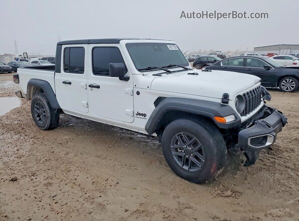 1C6PJTAG8SL508105 2025 JEEP GLADIATOR White Передня права чверть