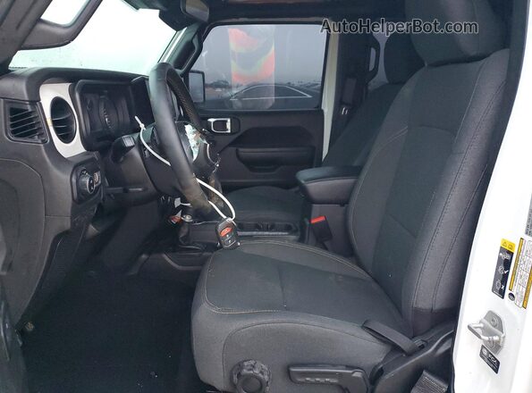 1C6PJTAG8SL508105 2025 JEEP GLADIATOR White Вид салону спереду