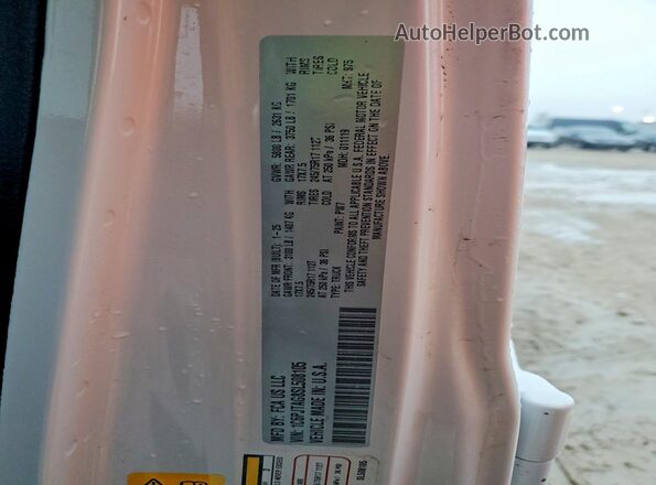 1C6PJTAG8SL508105 2025 JEEP GLADIATOR White Вид підкапотного простору
