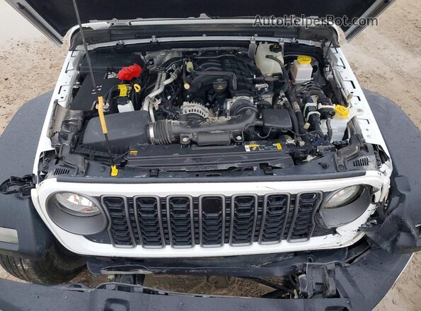 1C6PJTAG8SL508105 2025 JEEP GLADIATOR White Вид задньої частини салону