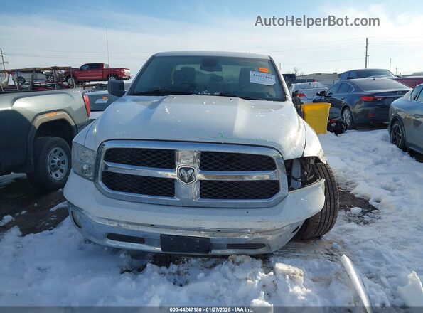 1C6RR6FG0RS143124 2024 RAM 1500 CLASSIC Белый Вид задней части салона