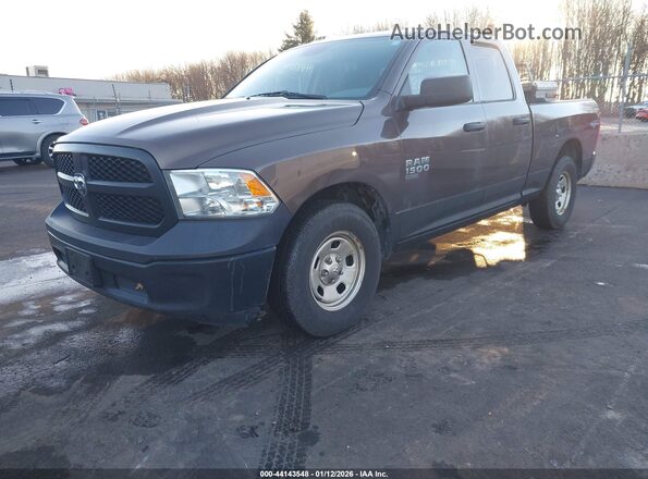 1C6RR6FG3LS114370 2020 RAM 1500 CLASSIC Brown Առջևի ձախ երեք քառորդ տեսարան