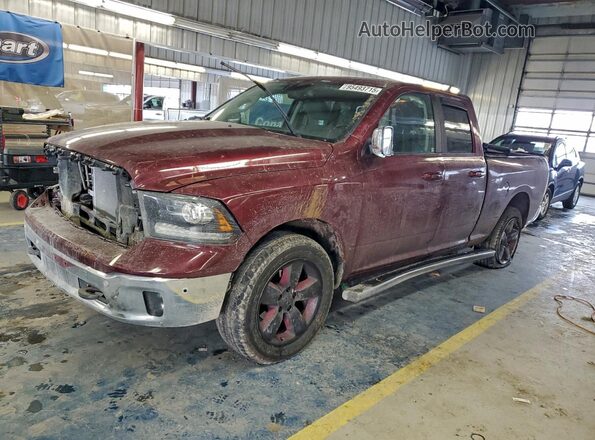 1C6RR7GG7JS224419 2018 DODGE RAM Red Przód lewy