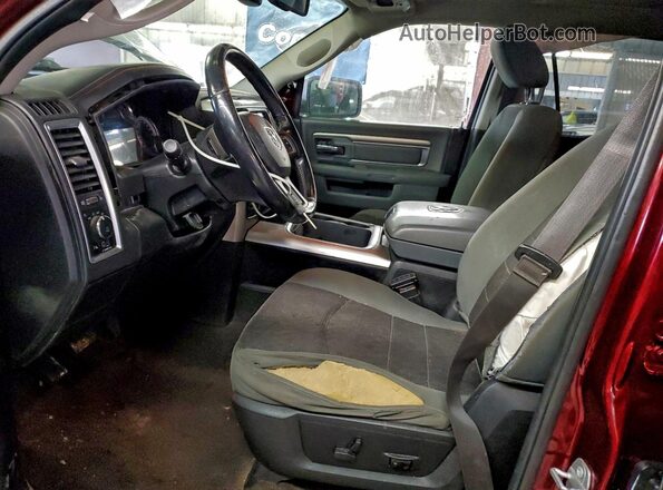 1C6RR7GG7JS224419 2018 DODGE RAM Red Widok wnętrza z przodu