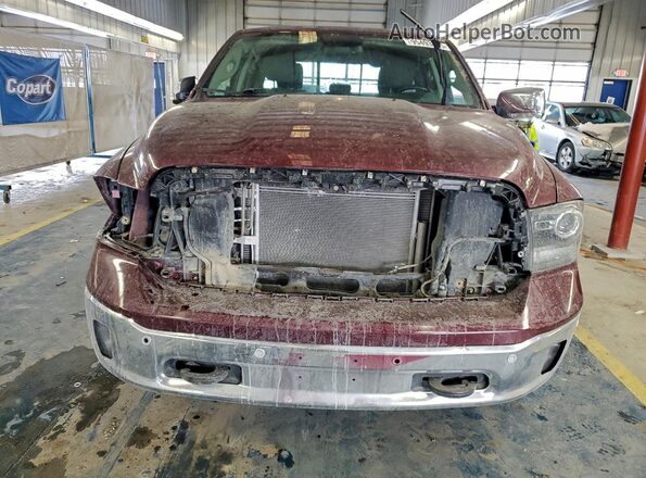 1C6RR7GG7JS224419 2018 DODGE RAM Red Widok z przodu