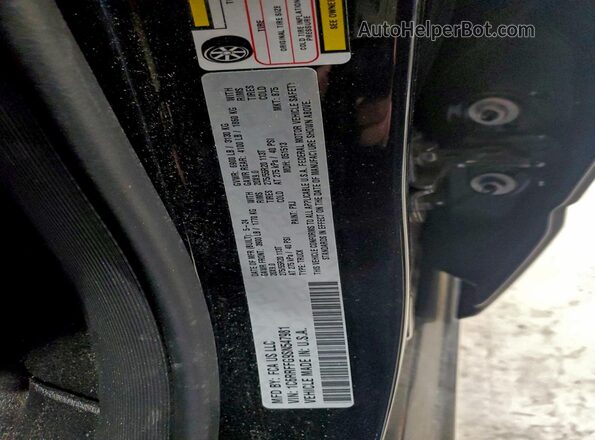 1C6RRFFG9SN547981 2025 RAM 1500 Черный Вид подкапотного пространства