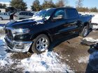 2025 Ram 1500 Big Horn  4x4 5'7 Box Черный vin: 1C6SRFFP6SN555439