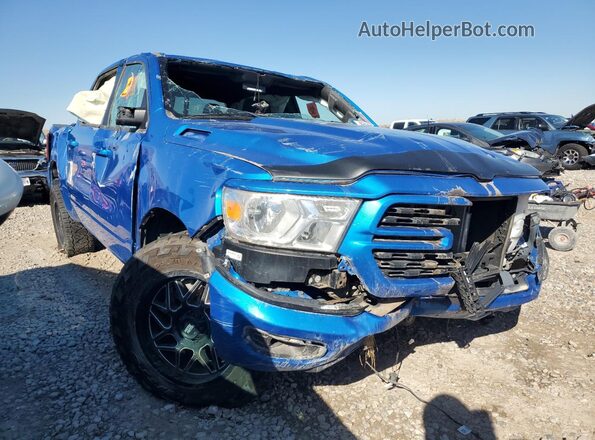 1C6SRFFT1NN396556 2022 RAM 1500 Синий Передняя правая четверть