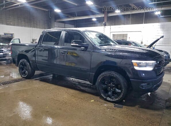 1C6SRFFT6KN730866 2019 RAM 1500 Черный Передняя правая четверть