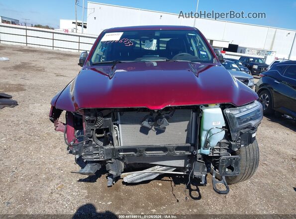1C6SRFHP3SN717170 2025 RAM 1500 Красный Вид задней части салона